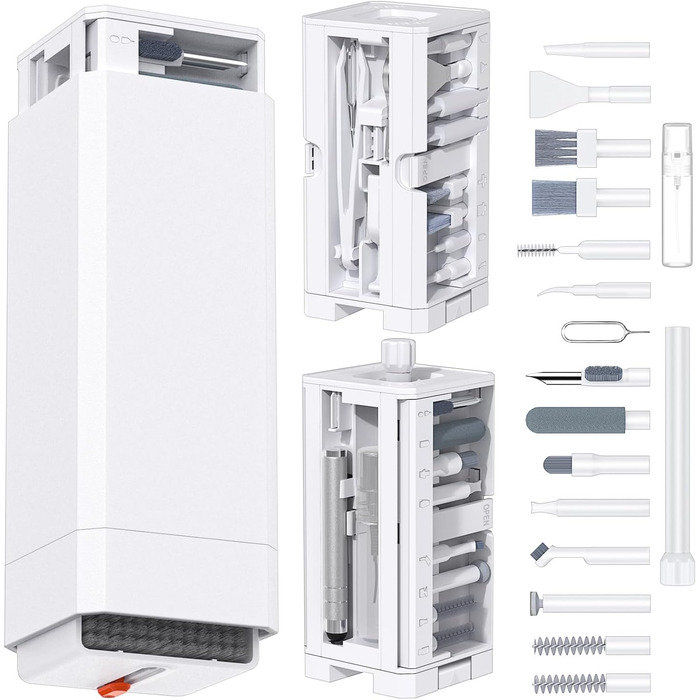 Набір для чищення VICHYIE 32 в 1: клавіатура, телефон, навушники AirPods, iPhone, планшет, ноутбук, монітор, камера