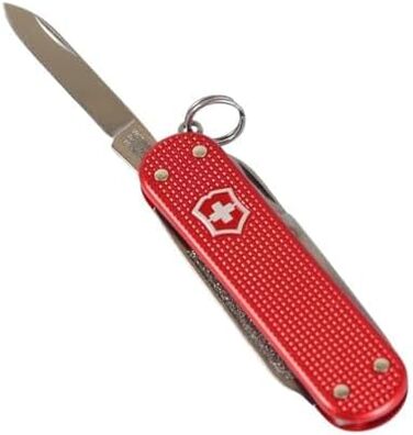Мультитул Victorinox Classic SD Alox: Швейцарський ніж, 5 функцій, з файлом для нігтів, Sweet Berry