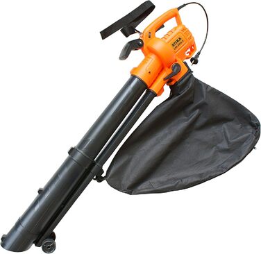ATIKA LSH 3000-2 Leaf Vacuum, Leaf Blower, Leaf Shredder, Leaf Collector | 230V | 3000W
