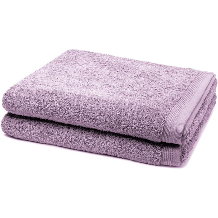 Möve - Superwuschel - 2 X Bath Towel - Set - Cotton (80 X 150cm Lilac)