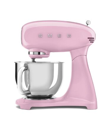Планетарний міксер Smeg SMF03PKEU, 800 Вт, 10 швидкостей, пастельно-рожевий