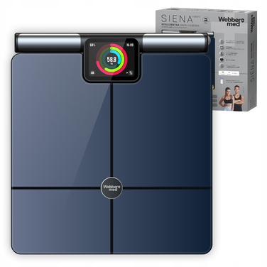 Розумні ваги для ванної кімнати Webber PRO+ Siena PS636C з WiFi