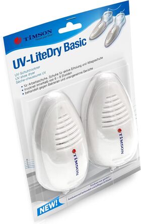 Timson UV-LiteDry Basic - Electric Shoe Dryer with UV Light