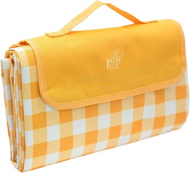 Плед для пікніка Pelle & Sol, 200x140 см, водонепроникний, з ручкою, для відпочинку на природі