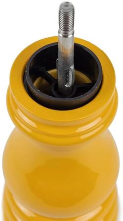 PEUGEOT - Pfeffermühle Paris u'Select 22 cm - ParisRama - 6 pre-set grind settings - Made from PEFC-certified wood - French know-how - Lacquered in saffron yellow
