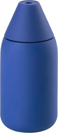 Zone Denmark Singles Dish Soap Dispenser Kitchen, Soap Dispenser, Dish Soap Dispenser, Easy Refill & Easy Dosage, Ø 7 cm, Height 15 cm, Capacity 300 ml, Indigo