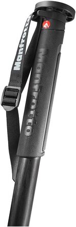 Монопод для фото Manfrotto MPMXPROC4 XPRO чорний, з карбону, 4 секції