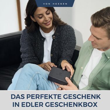 Картхолдер Von Heesen з монетницею RFID захист, шкіряний гаманець для жінок та чоловіків, чорний (Waxy)