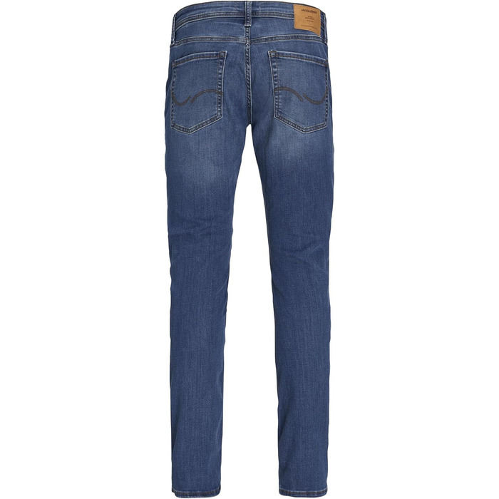Джинси чоловічі JACK & JONES Jjiglenn Original AM 817 Noos, блакитні, Smart Casual, 31W 36L