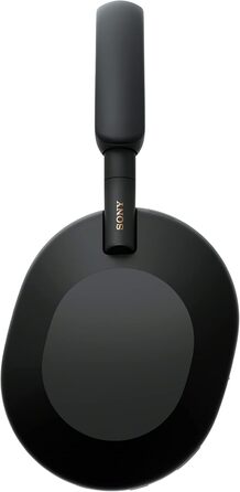 Навушники Sony WH-1000XM5 з шумозаглушенням, Bluetooth, чорні - преміум якість, Hi-Res Audio, до 30 год роботи, з кейсом