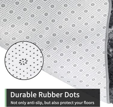 Квадратний килим Sour Lemon 140x200 см сірий, для вітальні та спальні, м'який, пухнастий, з довгим ворсом, миючий, з антиковзаючою основою, сучасний