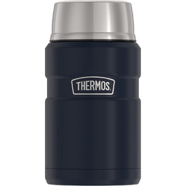 Термос THERMOS Stainless King, 680 мл, вакуумна ізоляція, колір Midnight Blue