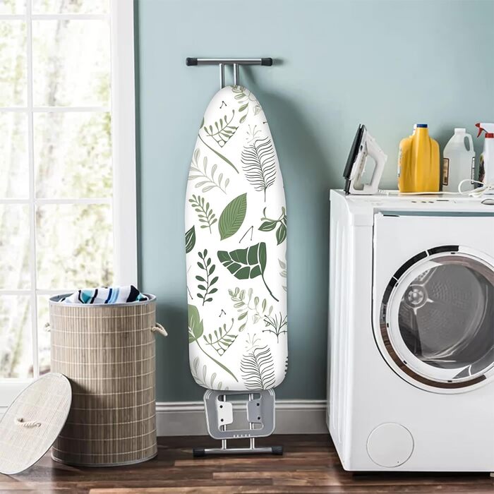 Чохол для прасувальної дошки EcoNour, маленький, білий та зелений