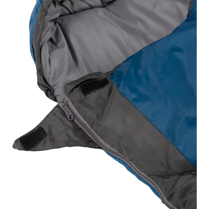 Спальний мішок Trespass Doze DREI для трьох сезонів, 230x85x55 см, колір кобальт