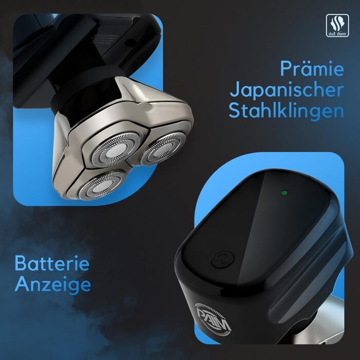 Електричний верстат для гоління Pitbull Palm Shaver для чоловіків з лезами CR-3 Ultra Precision