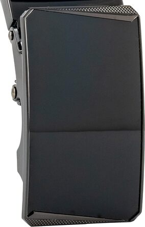 Чоловічий шкіряний ремінь Volmer ATG з автоматичною застібкою на пряжці | Ширина 35 мм, розмір пояса 125 см, регульований | Колір: бордовий