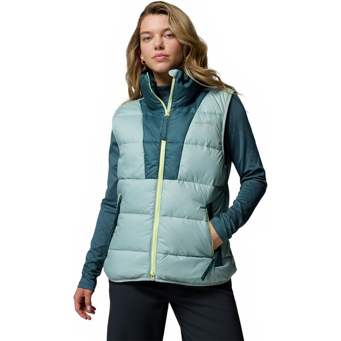 Жіноча жилетка Columbia Pike Lake 3, тепла та зручна (XL, Crushed Blue, Everblue)