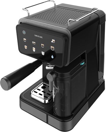 Кавомашина еспресо Cecotec Power Espresso Touch ColdBrew Latte 1350W 20 Бар з молочником та сенсорним дисплеєм