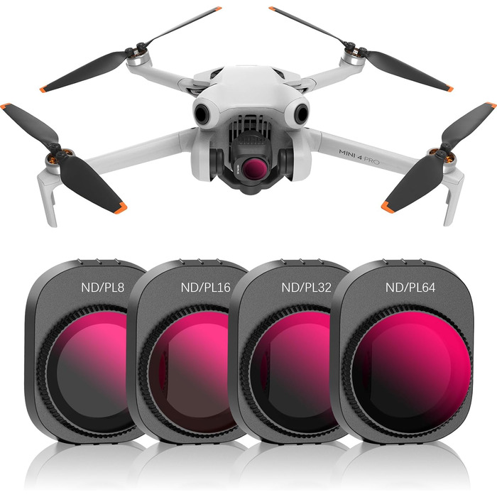 Набір ND фільтрів для DJI Mini 4 Pro - FPVtosky Mini 4 Pro ND Filter Set (6 шт.)