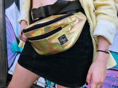 Поясна сумка Vibe Bauchtasche - поясна/стегнова сумка для жінок, чоловіків та дітей, універсальний розмір, золота