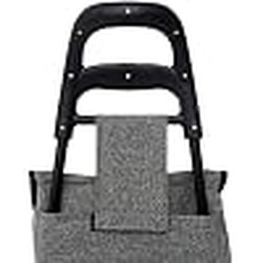 Складана сумка-візок для покупок blnbag Shopper T1, легкий екінавк-ролер з алюмінієвим каркасом, об'єм 44 л, висота 95 см