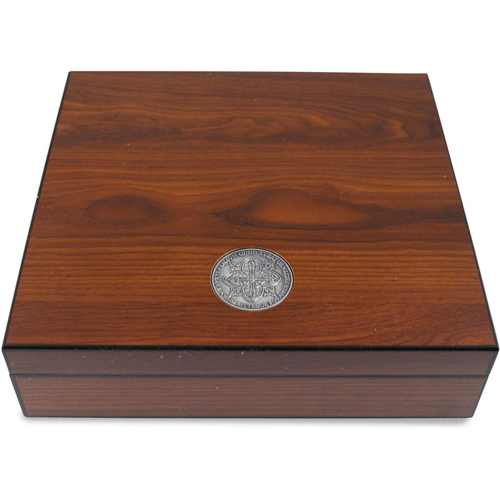 Вологостійкий вологомір Egoist Premium для сигар: дерев'яний Humidor на 5 сигар з системою зволоження та гігрометром (чорний)