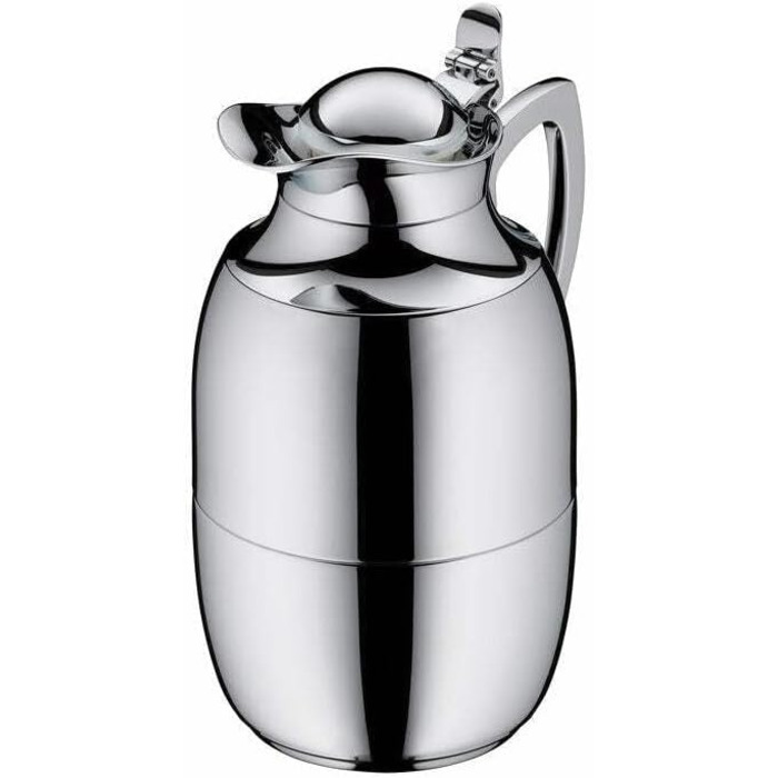 Alfi Jewel Insulated Thermos, 1 l, 14.5 x 26.5 cm Aluminum