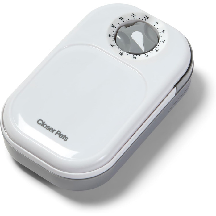 Автоматичний годівниця для котів та маленьких собак Closer Pets C100 з таймером – до 400 г, з нержавіючою чашею