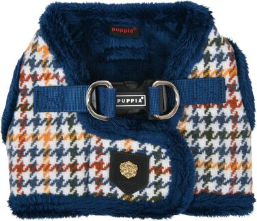 Жилет для собак Puppia Gianni Step-in з квітковим принтом, теплий зимовий, для маленьких та середніх собак, вишневий, розмір L