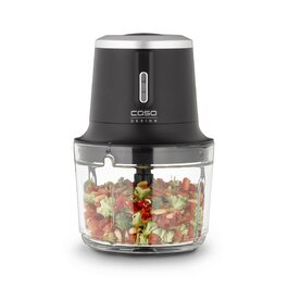 CASO Chop & Go – Електричний подрібнювач для кухні з акумулятором, 1.0 л, 2 швидкості, USB-C, з лопаткою