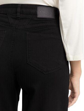 Джинси жіночі широкі Tom Tailor TTMADINA (27W 30L, чорний денім)
