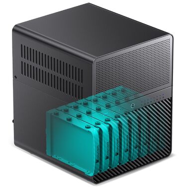 Корпус Jonsbo N3 для NAS: компактний Mini-ITX корпус з алюмінію для 8 HDD 3.5
