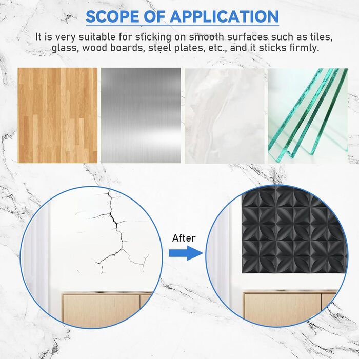 3D панелі стінові ПВХ чорні, декоративні панелі для стін та стелі, геймерські панелі для вітальні та спальні, 2 шт.