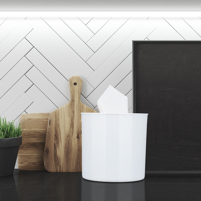 Relaxdays Cosmetic Tissue Box with Lid