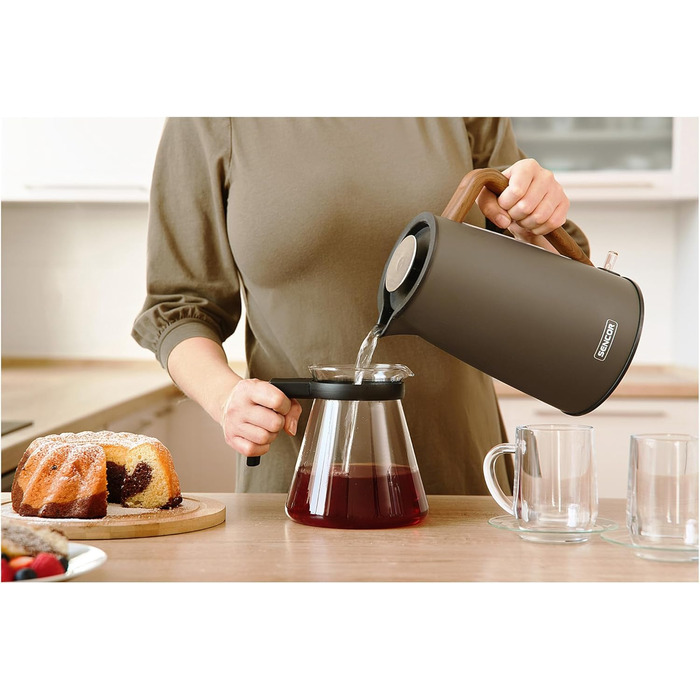 Електричний чайник SENCOR SWK 2727MB, 1.7 л, чорний