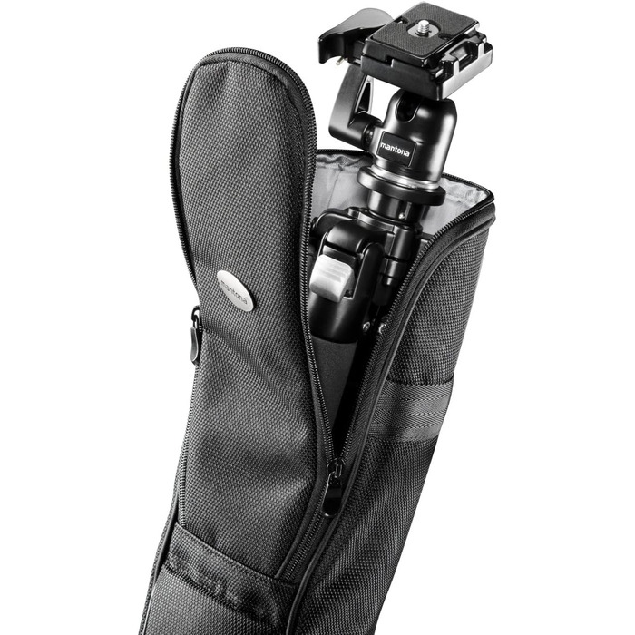 Штатив Mantona Basic Scout - 144 см, до 5 кг, з кульковою головкою, для камер