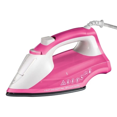 Праска Russell Hobbs Light & Easy Pro 26461-56, 2600 Вт, керамічна підошва, рожева
