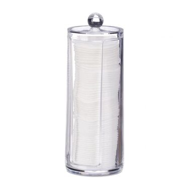 Relaxdays cotton pad dispenser with lid