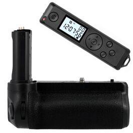 Грип для Canon EOS RP & R8 з двома акумуляторами, сумісний з Nikon Z6 III Z5 II (MB-N14), чорний