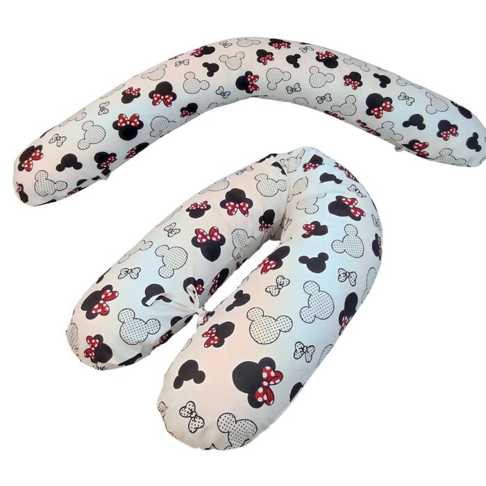 Подушка для годування та вагітності Emi&Sam 170 см з чохлом (наповнювач у комплекті)