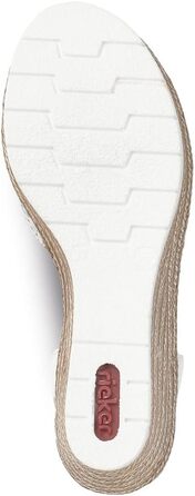 Жіночі капці Rieker 61916 білі, розмір 41 EU - зручні домашні тапочки