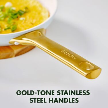 Набір сковорідок GreenPan Reserve з керамічним покриттям, 20 та 26 см, світло-блакитний, без PFAS, індукційні, для духовки, подарунок на День Матері