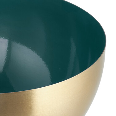 Relaxdays Stainless Steel Salad Bowl, Ø 25 cm