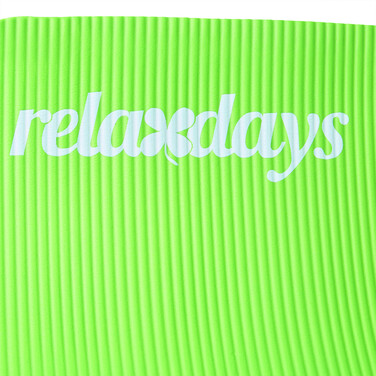 Relaxdays Yoga Mat, 1 cm thick, solid color