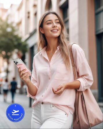 Повербанк VIYISI 10000mAh ультратонкий із вбудованим кабелем USB-C, рожевий