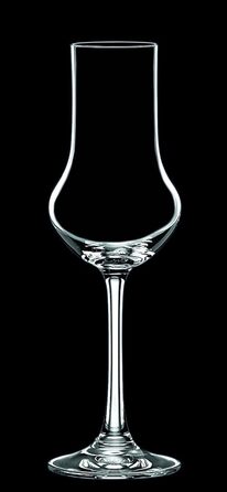 Nachtmann Grappa Glasses 109 ml, Set of 4, Vivendi, 89736, Crystal Stem Glasses, Liqueur Glasses, Dishwasher Safe