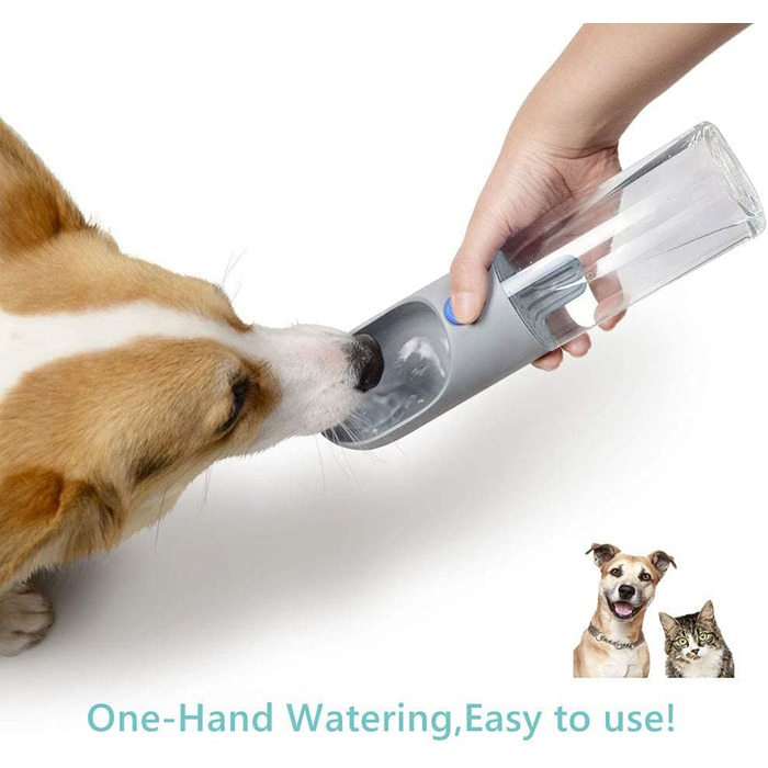 PETKIT Reiseflasche EVERSWEET Travel One-Touch, 400 мл, зелений, для собак