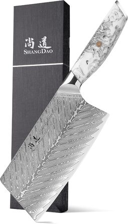 Японський ніж SHANGDAO Kiritsuke 20 см з 67 шарів сталі, ніж для м'яса та нарізки, суші-ніж, подарунок для кухні