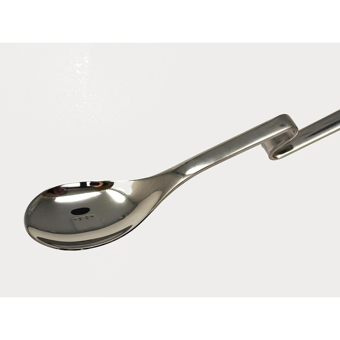 6 шт. довгі ложки для напоїв з вигином (20 см), ложки для лате макіато, йогурту, коктейлів, нержавіюча сталь, полірована, придатні для миття в посудомийній машині, без нікелю