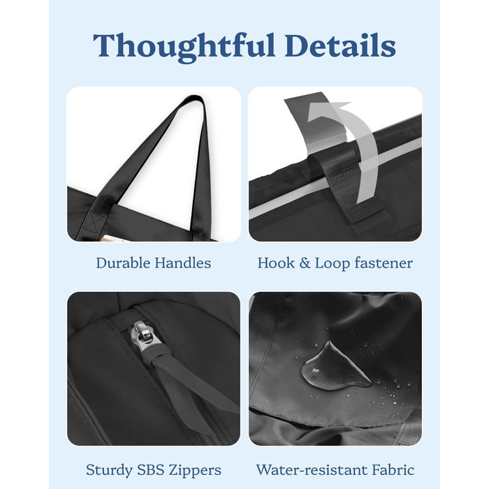 Laptop Bag for Danes, waterproof shoulder bag with 40.6 cm computer compartment for work, school, travel, violet (L, Black Large)
